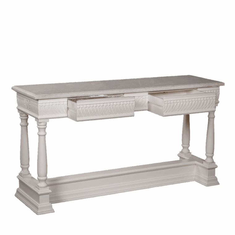Carved Wood Lopez Console - Image 2