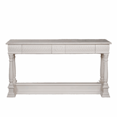 Carved Wood Lopez Console