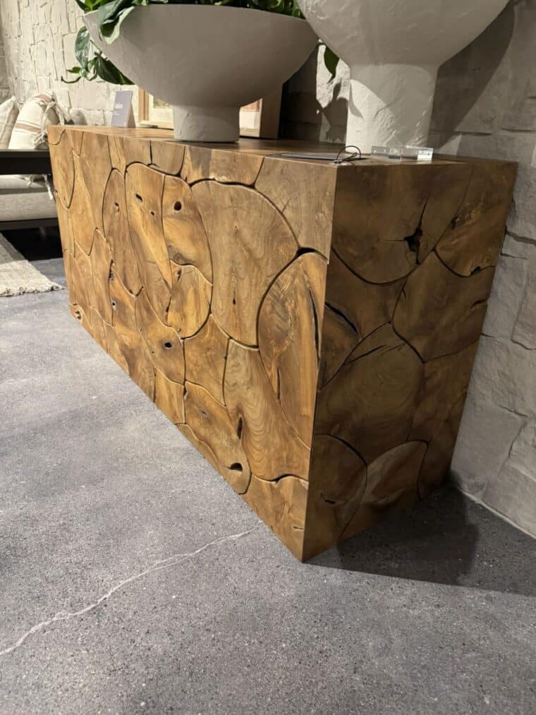 Outdoor Teak Root Console Table - Image 18