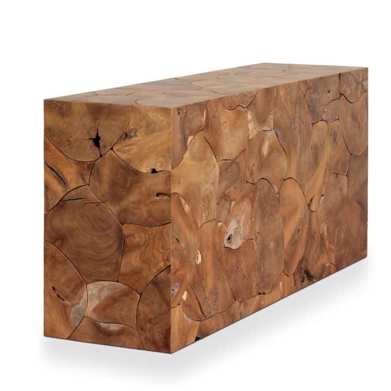 Outdoor Teak Root Console Table - Image 6