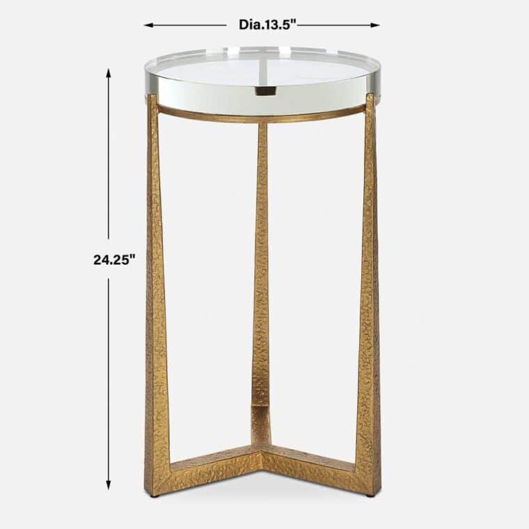 Round Brendan Accent Side Table - Image 5