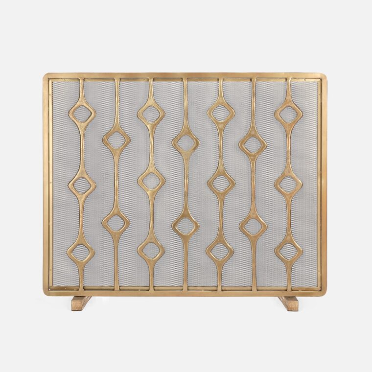 Diamond Fireplace Screen