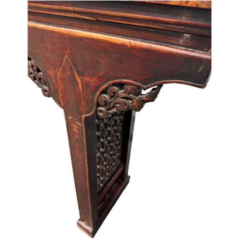 Antique Chinese Double Sided Console - Image 4