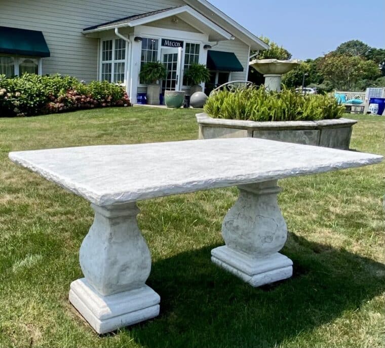 Outdoor Concrete Picnic Dining Table - Image 4