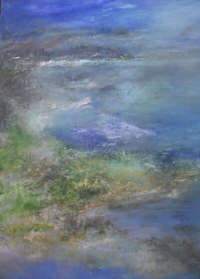 Mist on the Lake Original Art