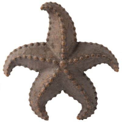 Vintage Carved Wood Starfish
