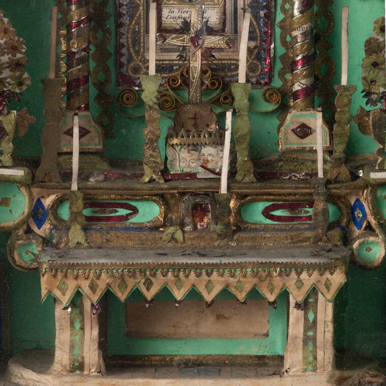 Antique French Diorama Shadow Box - Image 9