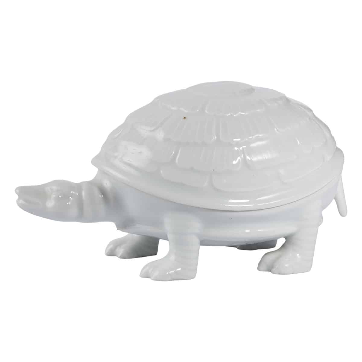 Vintage Porcelain Limoges Tortoise Box - Image 4