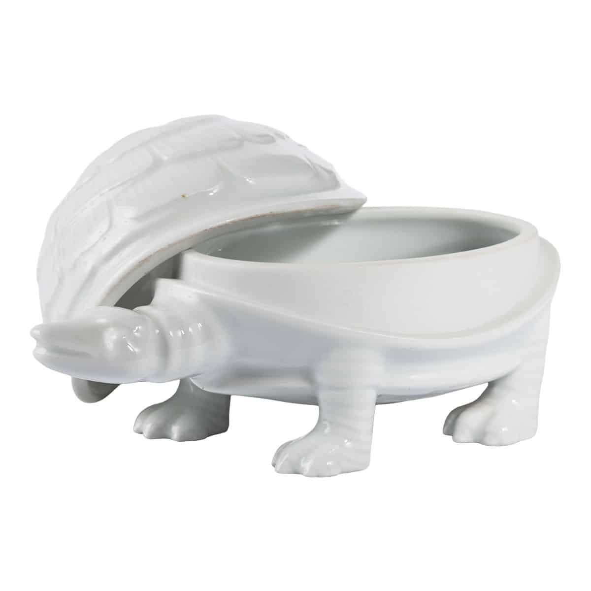 Vintage Porcelain Limoges Tortoise Box - Image 6