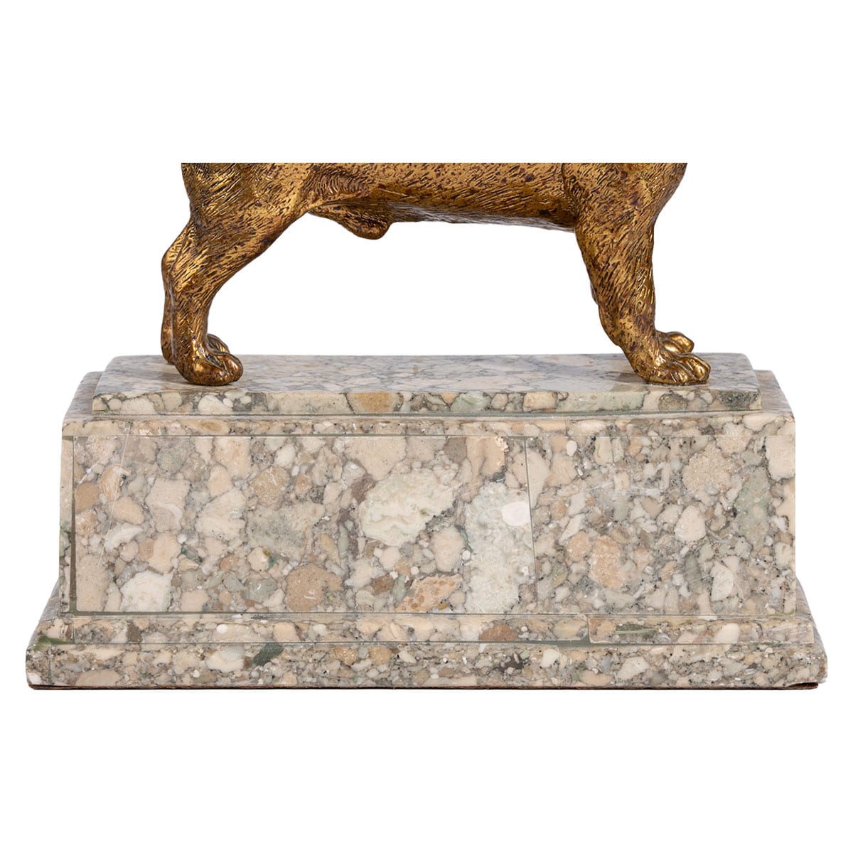 Vintage Bronze Labrador Dog Sculpture - Image 7