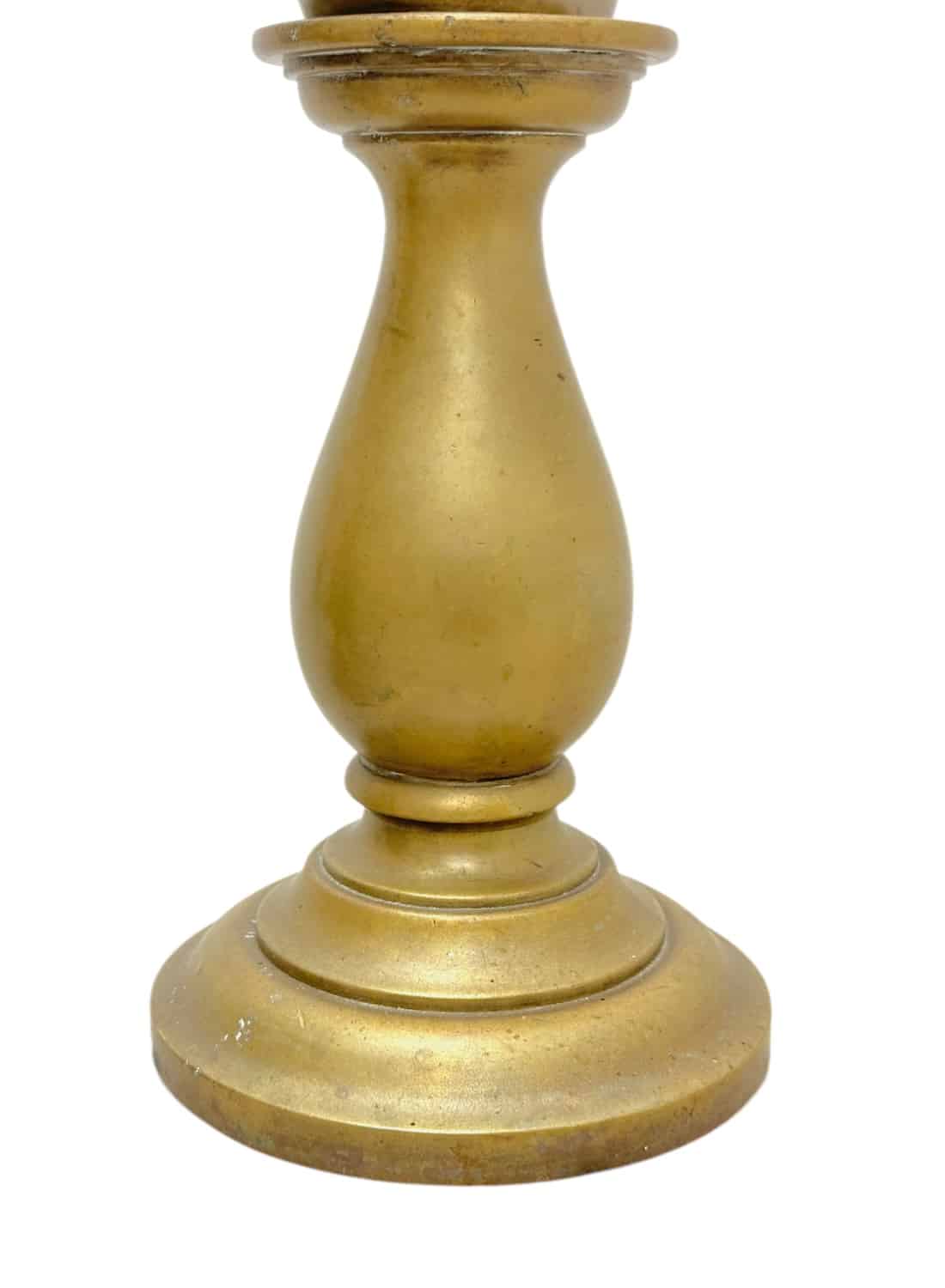 Close-up of Heavy Vintage Brass Horse Head Chess Pieces on Round Bases, highlighting their intricate details and polished finish.