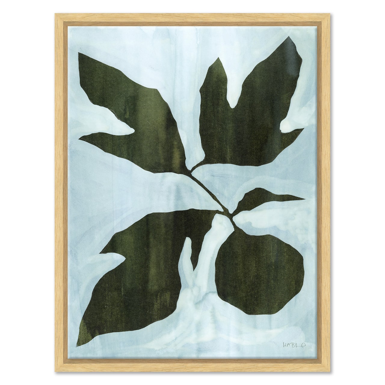 Kadota Modern Abstract Botanical Reproduction Print