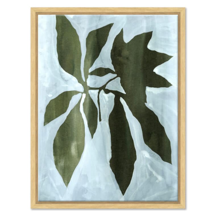 Brunswick Modern Abstract Botanical Reproduction Print
