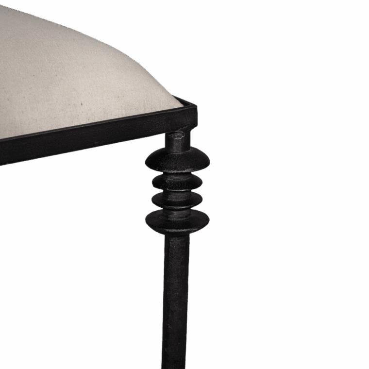 Lorenzo Iron Ottoman - Image 3