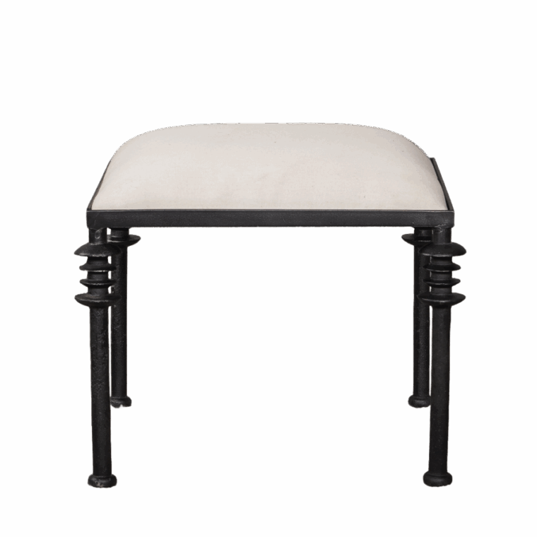 Lorenzo Iron Ottoman - Image 2