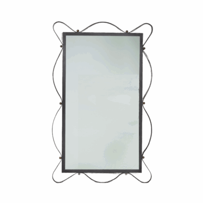 Undulating Iron Paloma Mirror