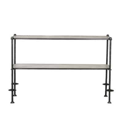 Ponti Concrete and Iron Console