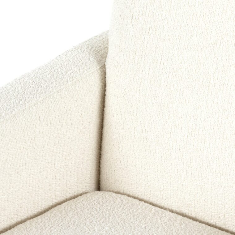 Straight Line Cream Dining Chair - Image 7