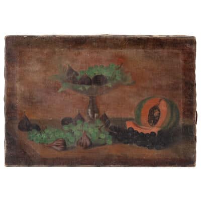 Vintage Fruit Still Life Original Painting