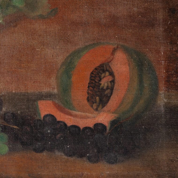 Vintage Fruit Still Life Original Painting - Image 2