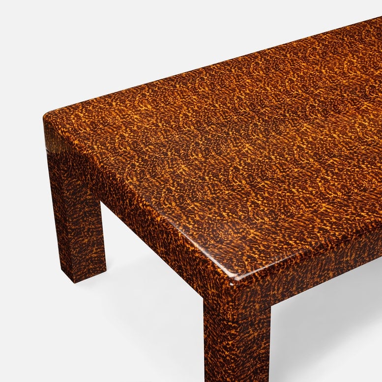 Faux Tortoise Shell Coffee Tables - Image 3