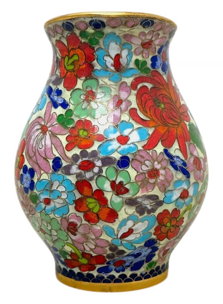 Vintage Petite Cloisonné Pitcher - Image 2