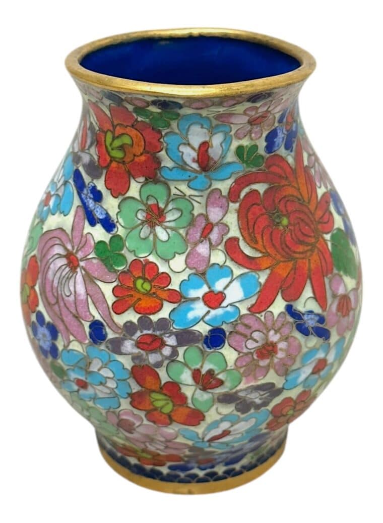 Vintage Petite Cloisonné Pitcher - Image 3