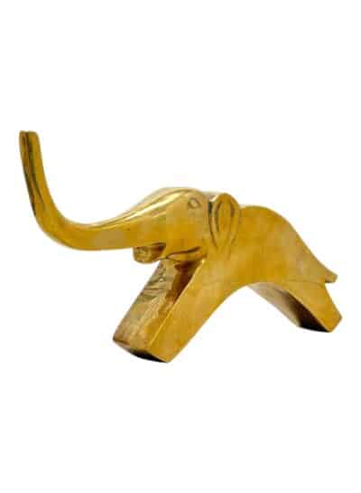 Vintage Mid-Century Modern Brass Elephant