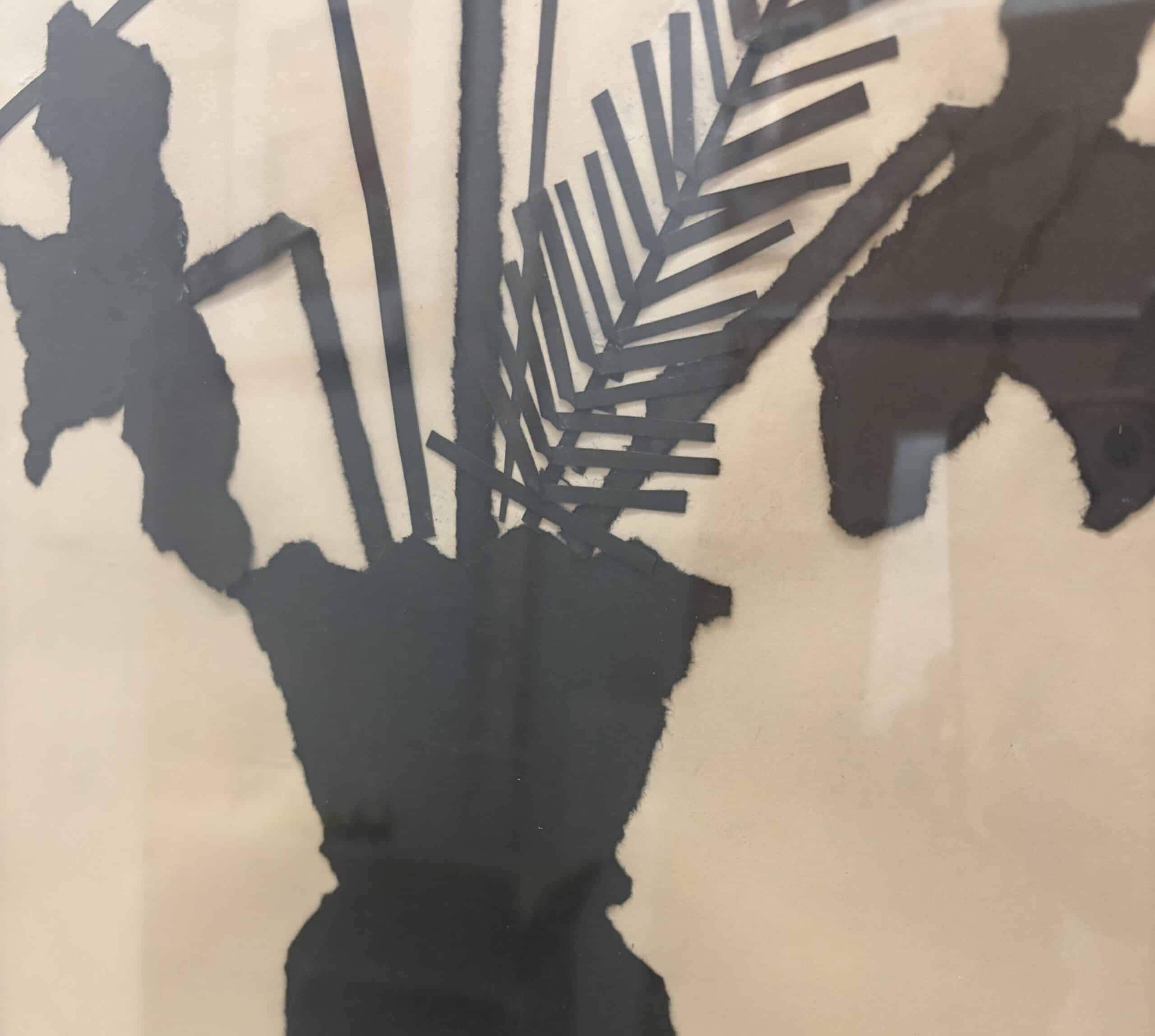 Vintage Collage Floral Art - Image 2