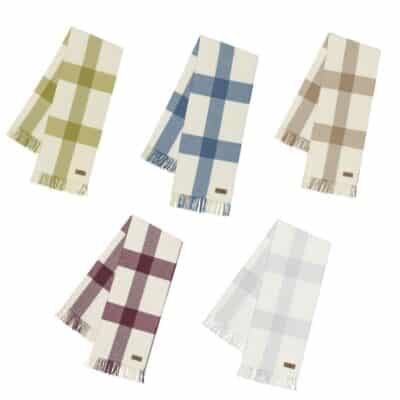 Traditional Plaid Throw Blanket