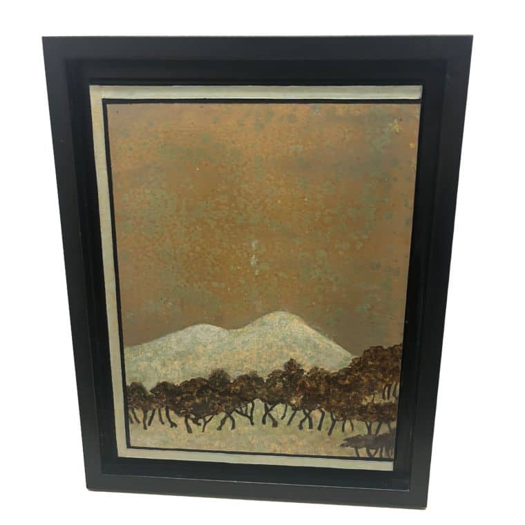 Moon Forest Original Diptych Art - Image 2