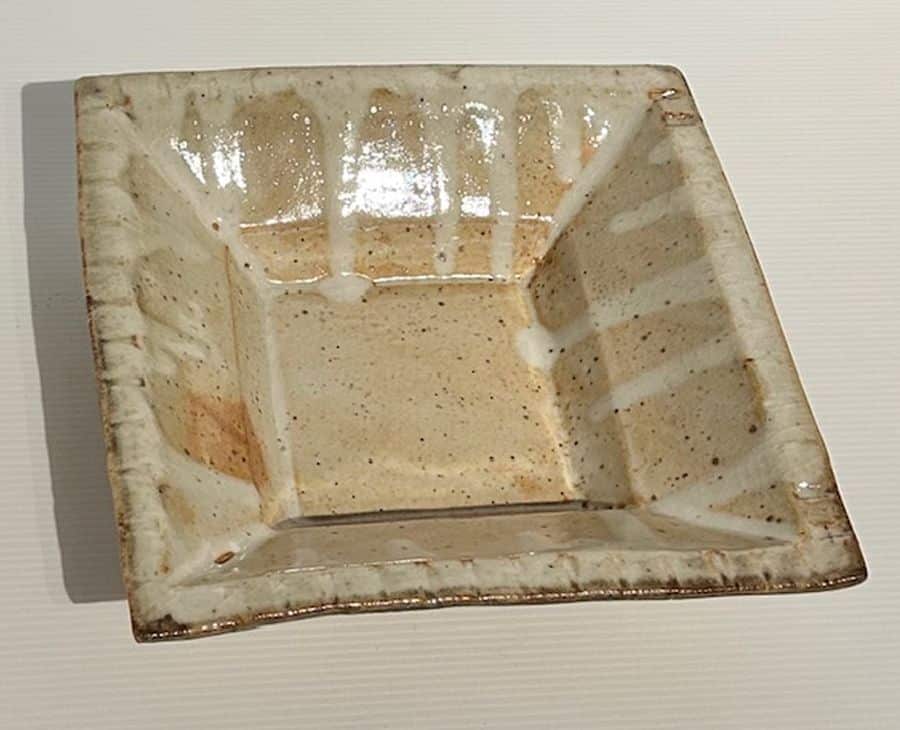 Hand Thrown Large Square Bowl - Image 2