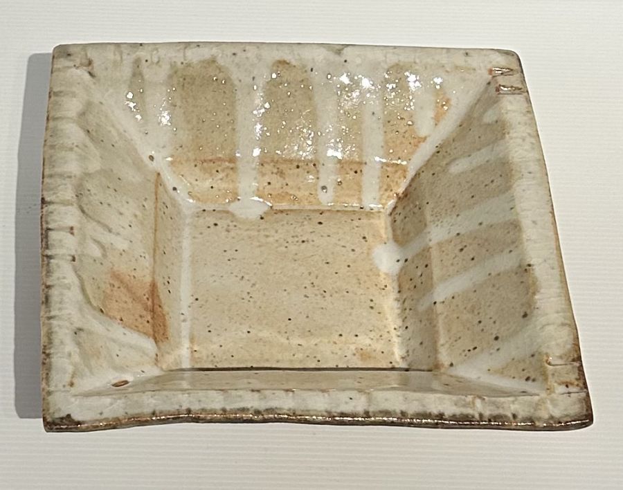 Hand Thrown Large Square Bowl - Image 3