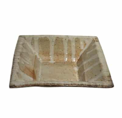 Hand Thrown Large Square Bowl