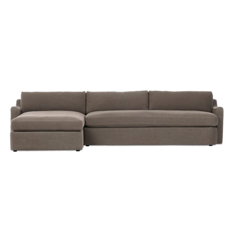 Canvas Left Chaise Two Piece Sofa Sectional - Image 13