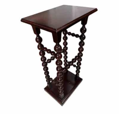 Vintage Bobbin Leg Side Table