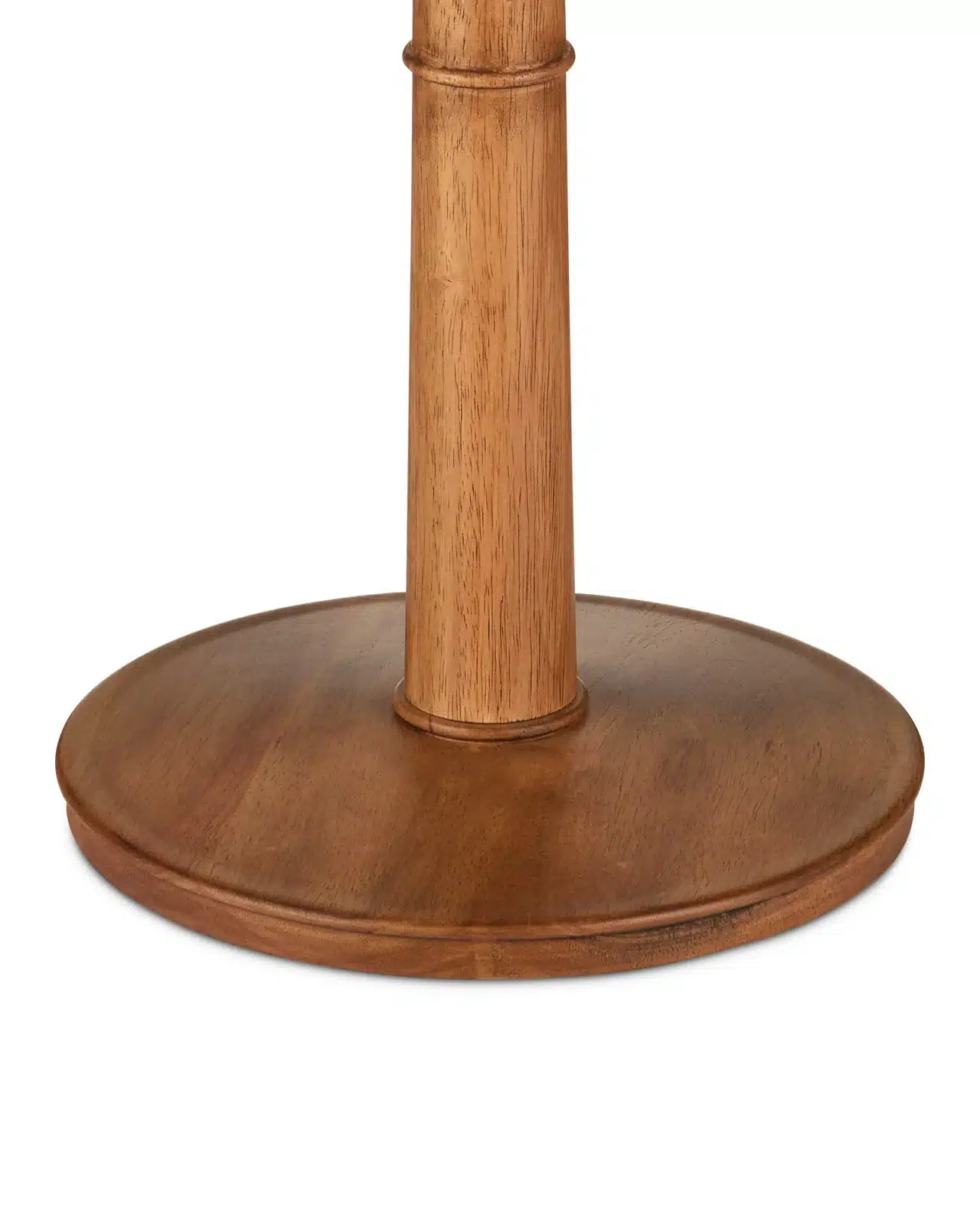 Turned Wood Column Floor Lamp - Image 4
