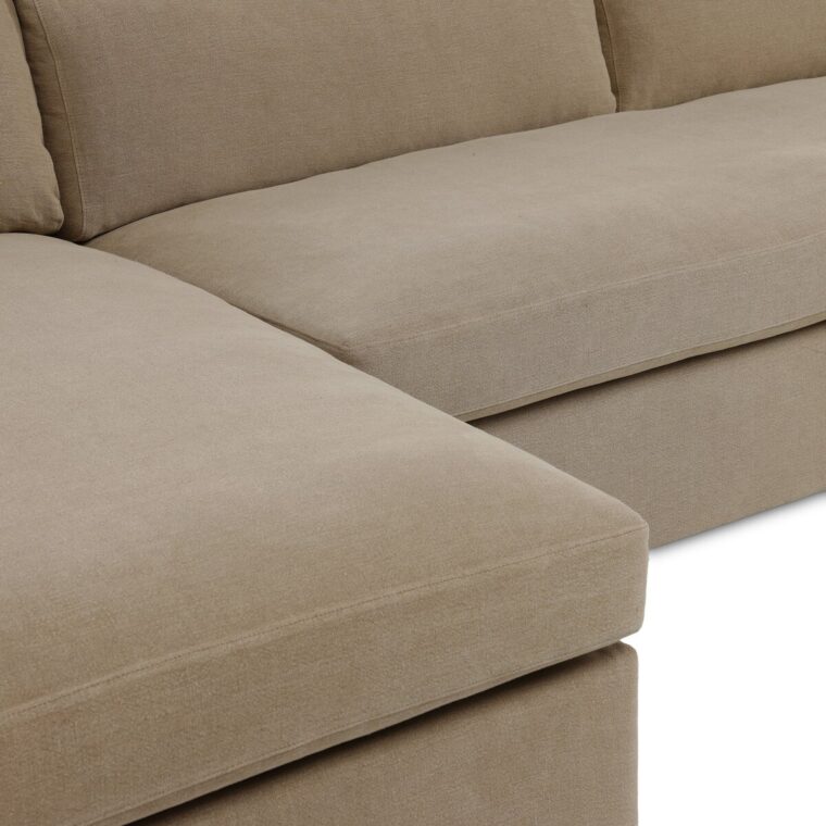 Canvas Left Chaise Two Piece Sofa Sectional - Image 8