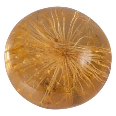 Vintage Acrylic Paperweight