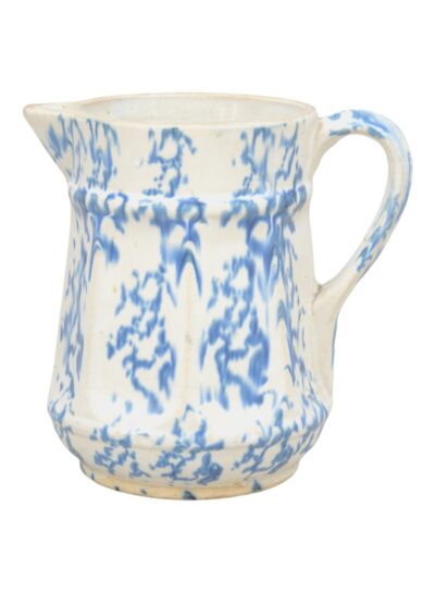 Antique Spongeware Pitcher