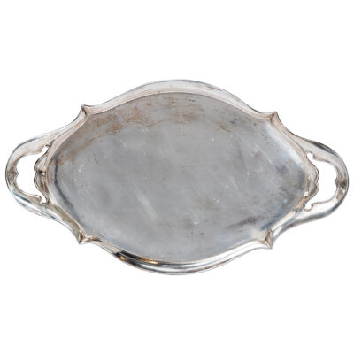 Vintage Silver Plate Tray