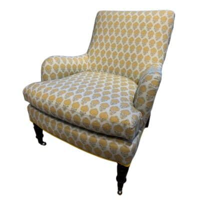 Marigold Floral Chair