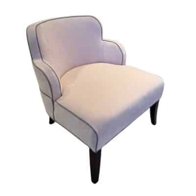 Mariette Deco Style Blush Accent Chair