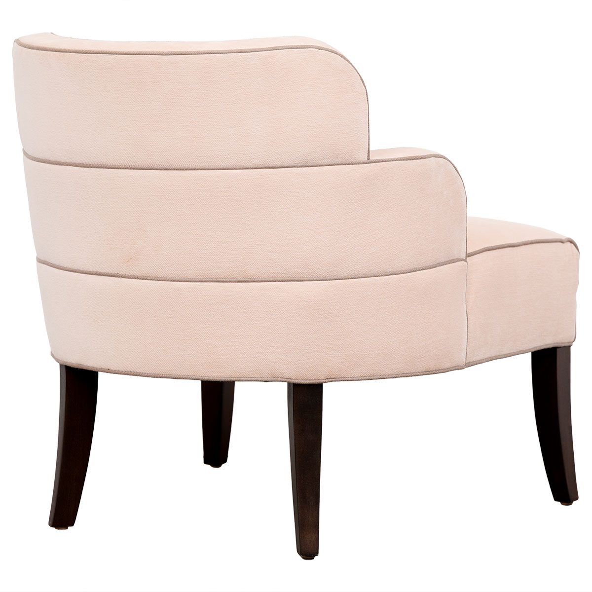 Mariette Deco Style Blush Accent Chair - Image 4