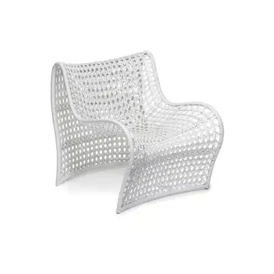 Outdoor White Della Chair