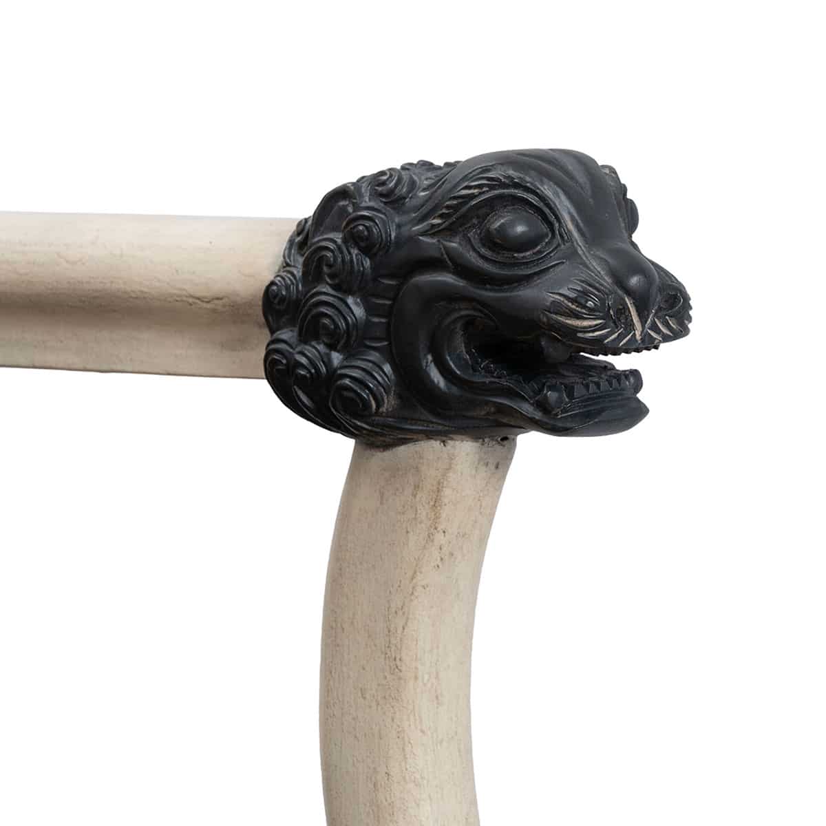 Reproduction Italian Neoclassical Animal Print Arm Chair - Image 13