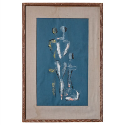 Vintage Oil Contemporary on Paper