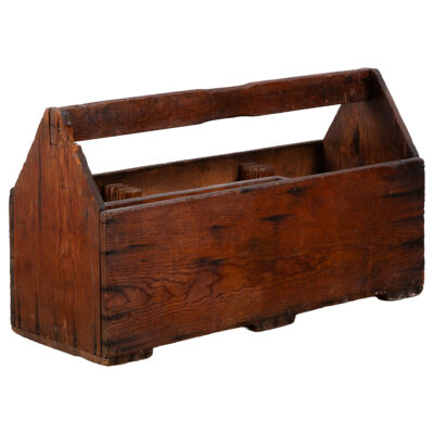 Antique Large Wood Tool Box