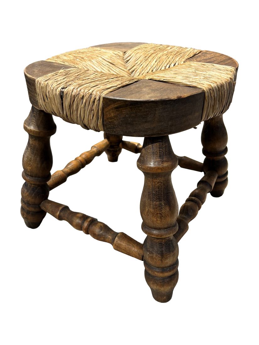 Antique French Stool - Image 3