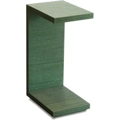 Grasscloth Side Table